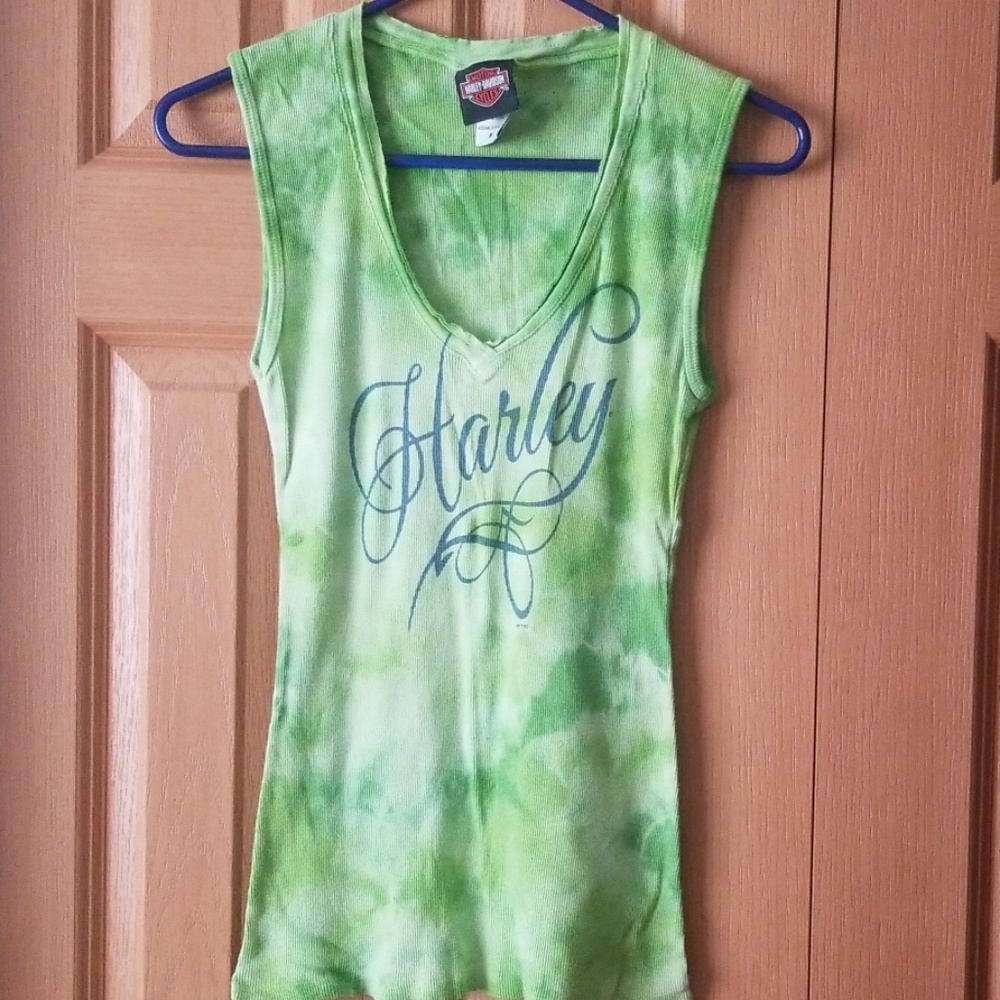 Harley Davidson v-neck tank